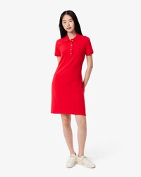 Slim Fit Stretch Piqué Polo Dress