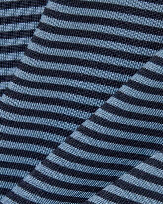 Ultra Dry Striped Golf Polo Shirt