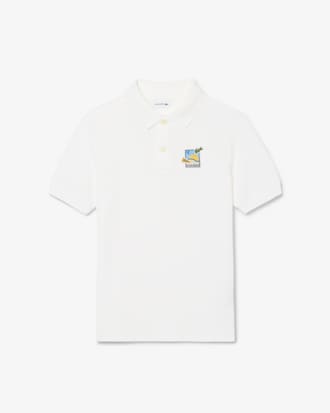 Unisex Lacoste x Club Med Piqu&eacute; Badge Polo Shirt