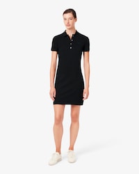 Slim Fit Stretch Piqu&eacute; Polo Dress