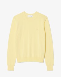 3D Knit Crew Neck Sweater
