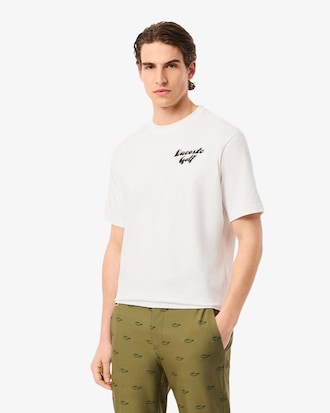 Relaxed Fit Printed Golf T-shirt