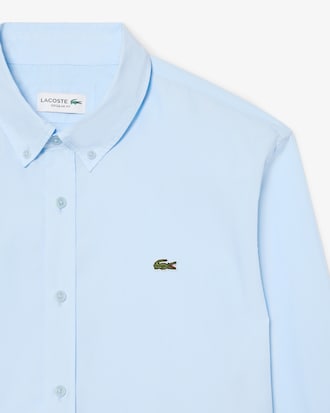 Regular Fit Stretch Poplin Shirt