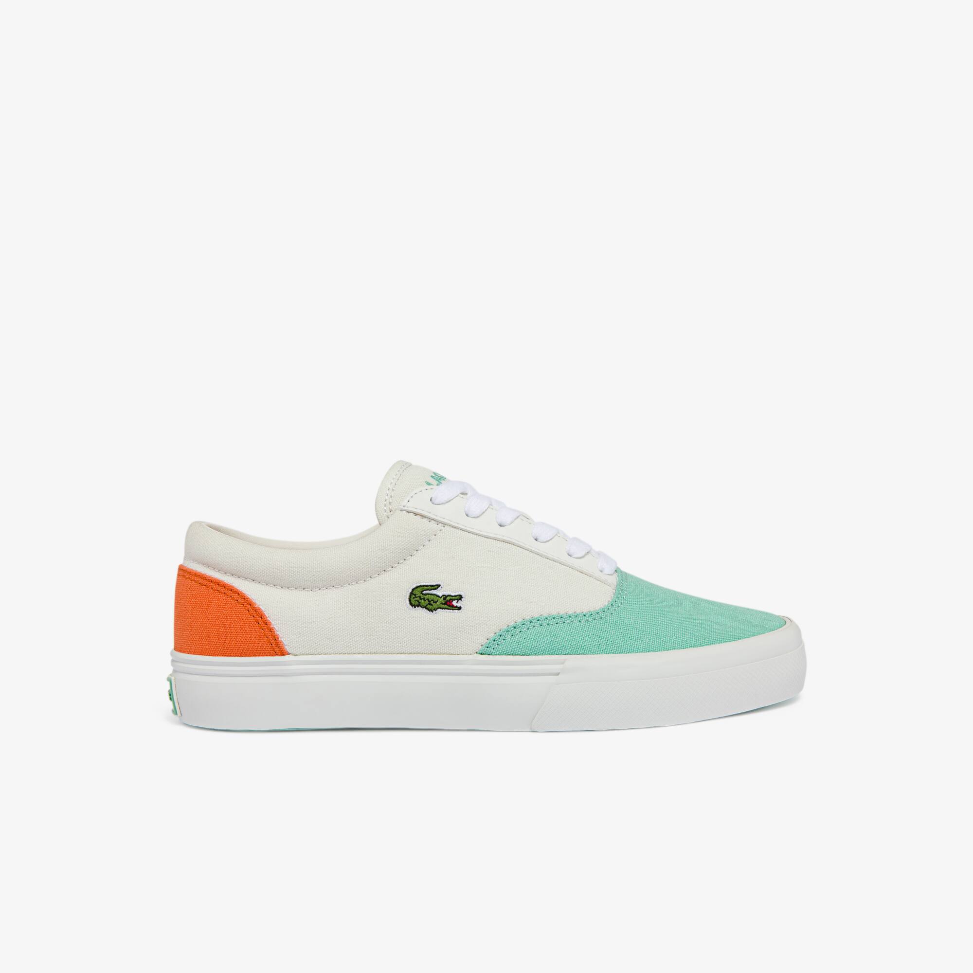 Lacoste Juniors' Jump Serve Lace Canvas Trainers. 1 Lacoste Juniors' Jump Serve Lace Canvas Trainers. 1