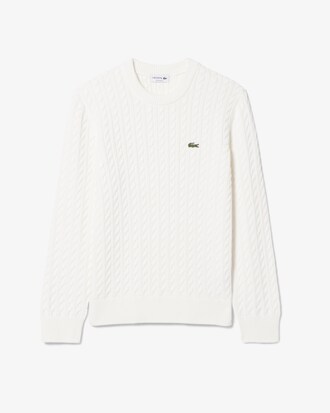 Cable Knit Cotton Sweater