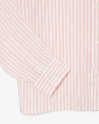 Regular Fit Striped Linen Shirt