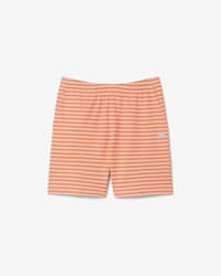 Regular Fit Striped Cotton Shorts