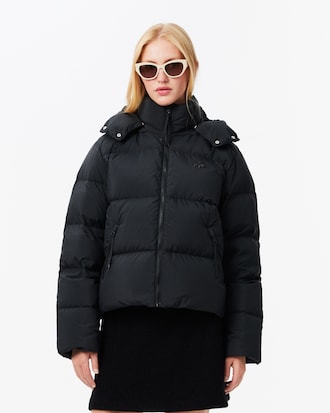 Relaxed Fit Hooded Down Jacket