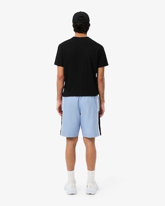 Lightweight Colour-Block Stripe Tennis Shorts