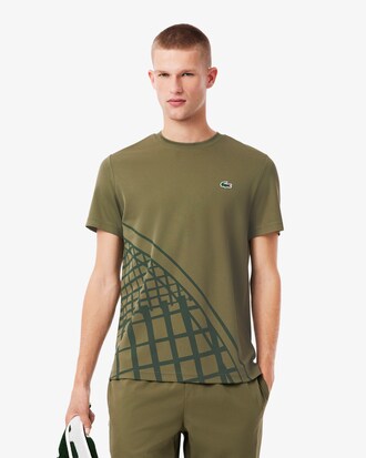 Ultra Dry Printed Tennis T-shirt
