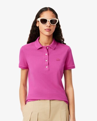 L.12.D Slim Fit Stretch Piqué Polo Shirt