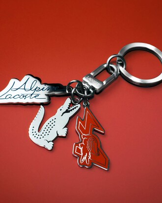 Lacoste x Alpine Charms Key Ring