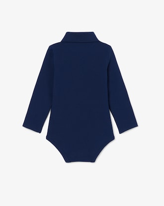 Infants&rsquo; Long Sleeved Piqu&eacute; Bodysuit