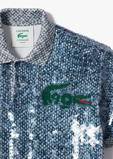 Polo shirt, Lacoste x Lemarié collection