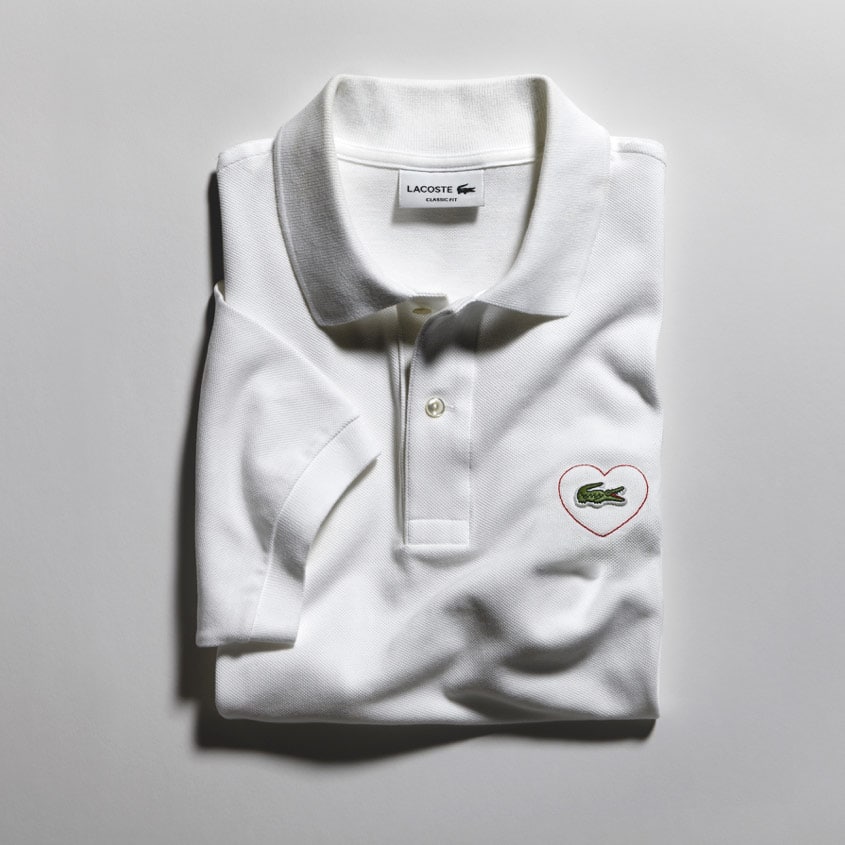 Das Lacoste Polo mit dem Herz ums Krokodil