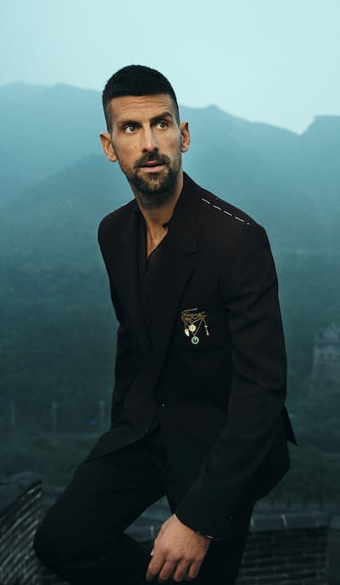 Novak Djokovic for Lacoste in China