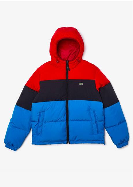lacoste blue coat
