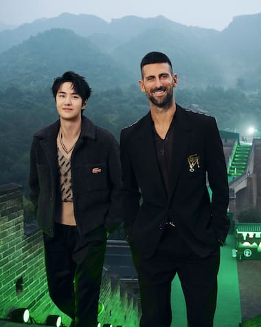 Brand ambassadors, celebrities, influencers and VIPs at the Club Lacoste party