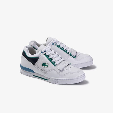 men's lacoste shoes white