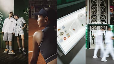 Lacoste at the 2023 Mutua Madrid Open
