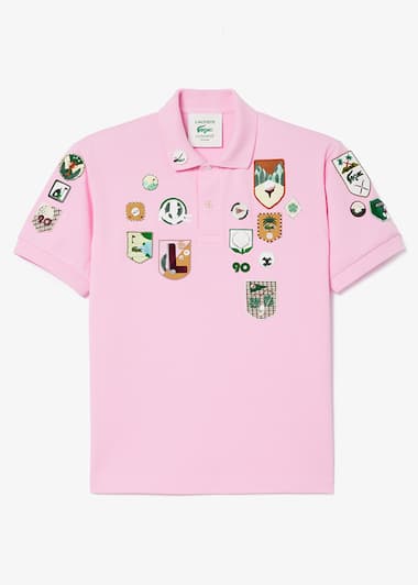 "Humberto" polo shirt, Lacoste x Lemarié collection