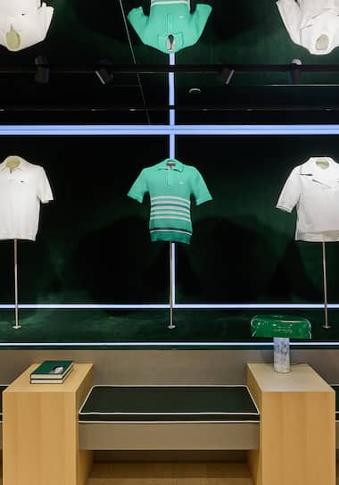 Lacoste opens a flagship store in Hong Kong's iconic Pedder Building