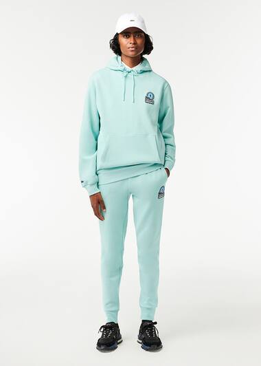 Lacoste Factory Drop black hoodie and black pants