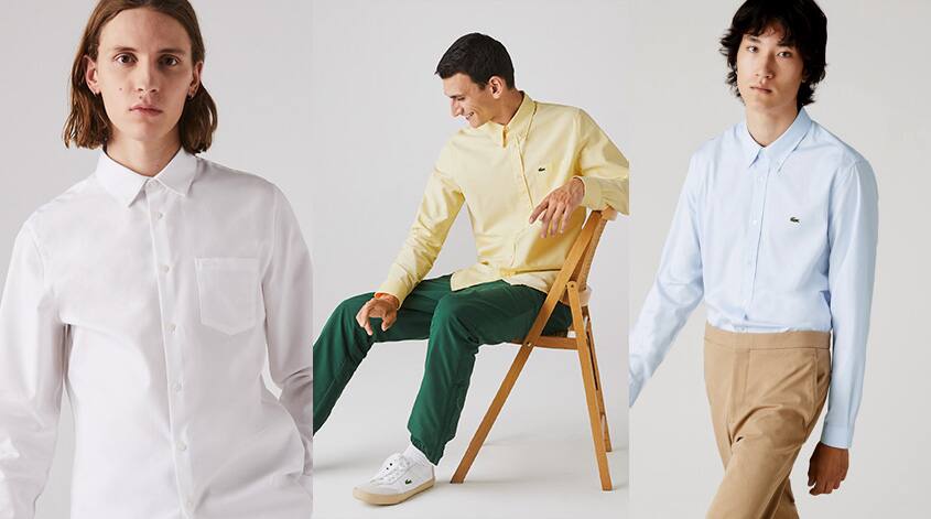 Lacoste inexpensive men's shirts