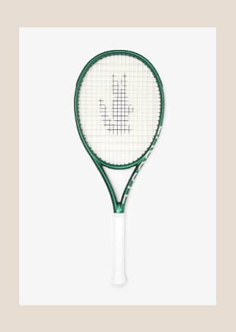 Lacoste L23 Light tennis racket with white handle