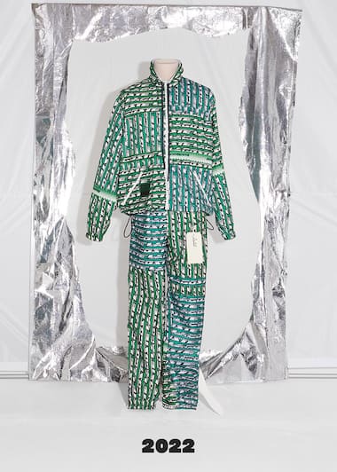 Spring-summer 2022 fashion show tracksuit