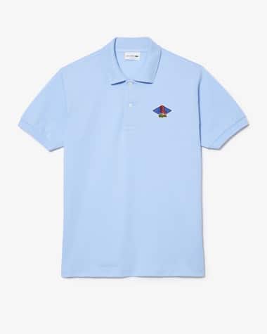 Polo Lacoste Original L.12.12 avec le badge gagnant Monogram Challenge Lacoste