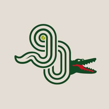 Insignia ganadora del Lacoste Creative Challenge