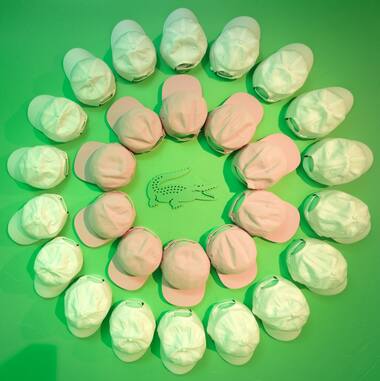 Lacoste pop-up store in Ibiza