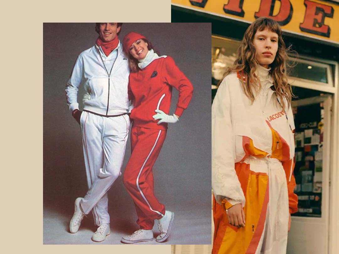 Green cotton Lacoste Polo Shirt