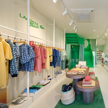 Lacoste Ibiza: la pop-up store del verano