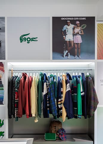 Lacoste Vintage Shop in Paris