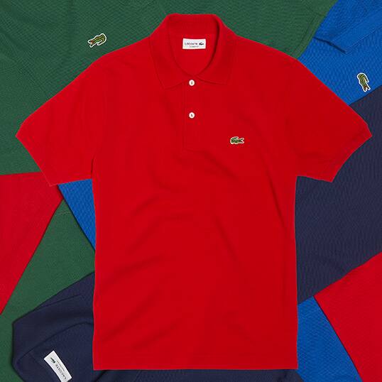 polo rojo lacoste