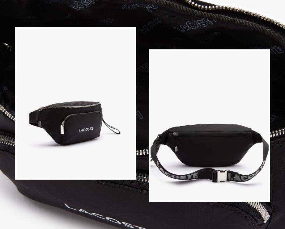 LACOSTE | Sacs de sport, bananes et sacoches en cuir ou toile
