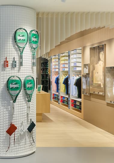 Lacoste opens a flagship store in Hong Kong's iconic Pedder Building