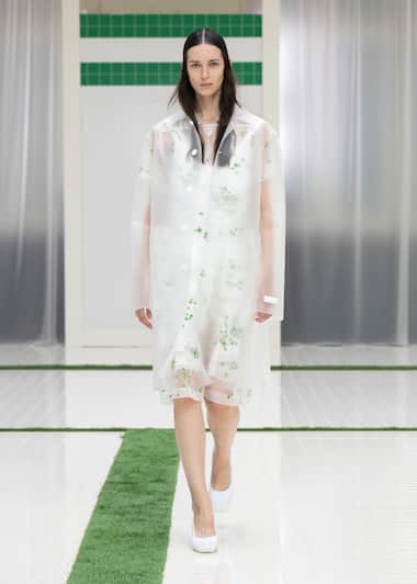 Lacoste SS26 runway show look