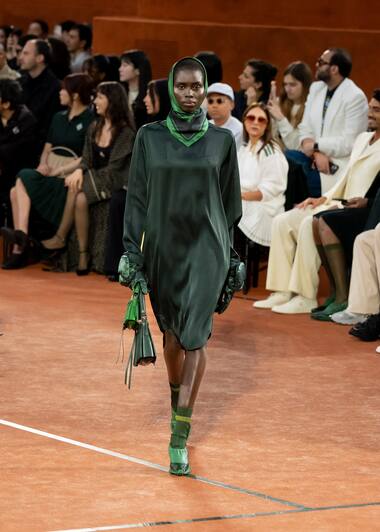 Look du défilé Lacoste FW25