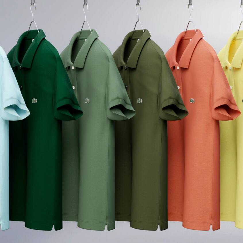 polo lacoste seche linge