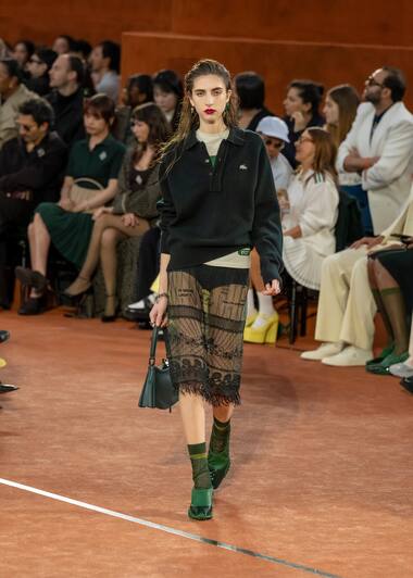 Look du défilé Lacoste FW25
