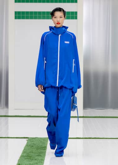 Lacoste SS26 runway show look