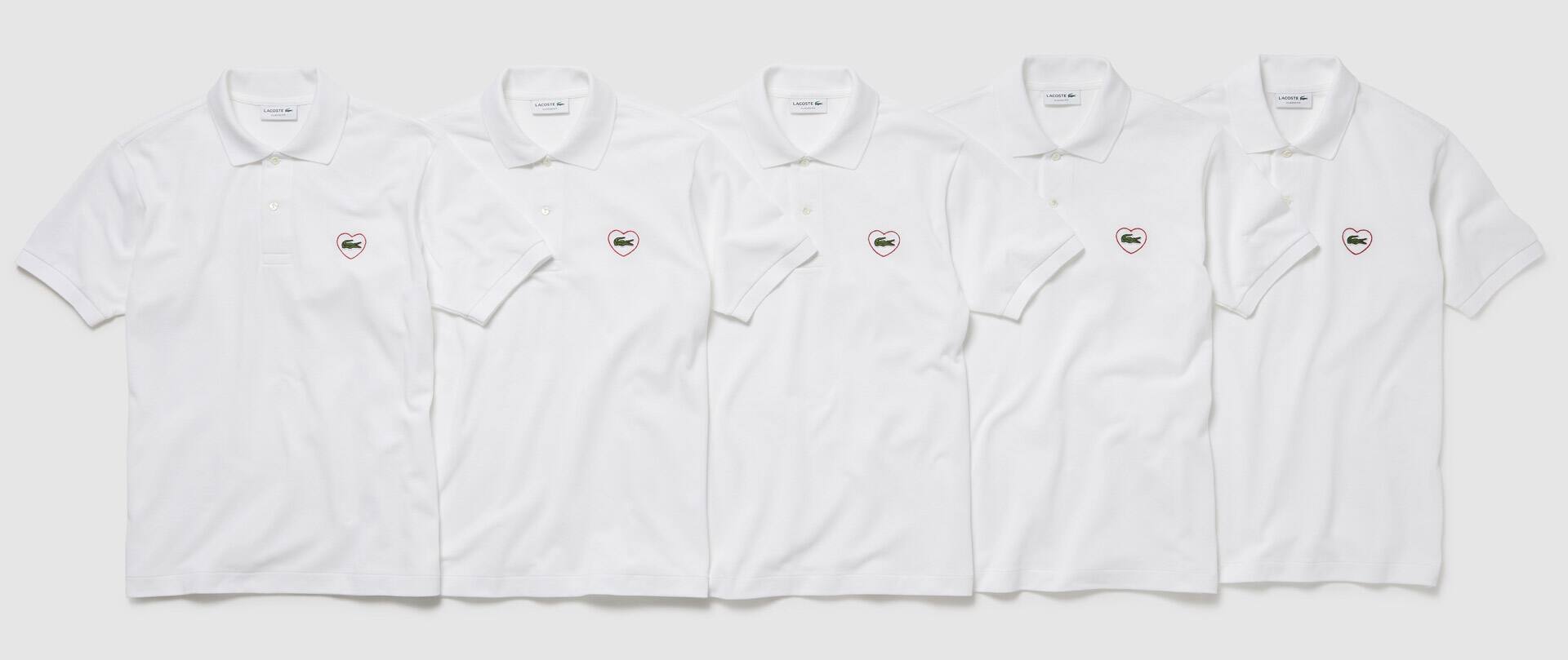 Lacoste, la polo solidale per la Croce Rossa