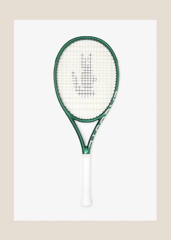 Racchetta da tennis Lacoste L23L con impugnatura bianca