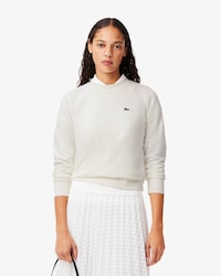 Relaxed Fit-Sweatshirt aus Fleece mit Rundhalsausschnitt