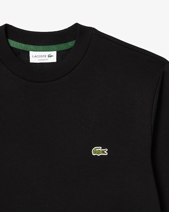 Sweatshirt aus Fleece mit Rundhalsausschnitt