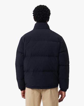Wasserabweisende Daunenjacke mit Kapuze