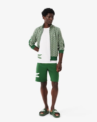 Loungewear-T-Shirt aus Baumwolle mit Druck